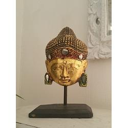 Buddha Head med stativ