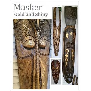 Mask - Gold & Shiny