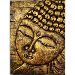 Buddha Tavla Golden Face (40x30cm)