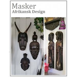 Mask - Afrikansk design