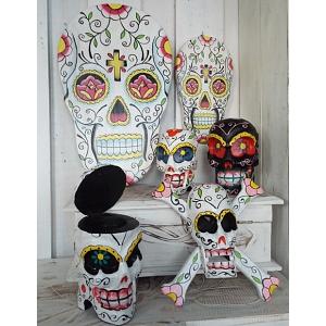 Mexico Halloween Skulls
